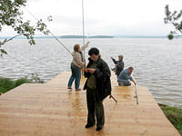 Рыбалка на озере Селигер